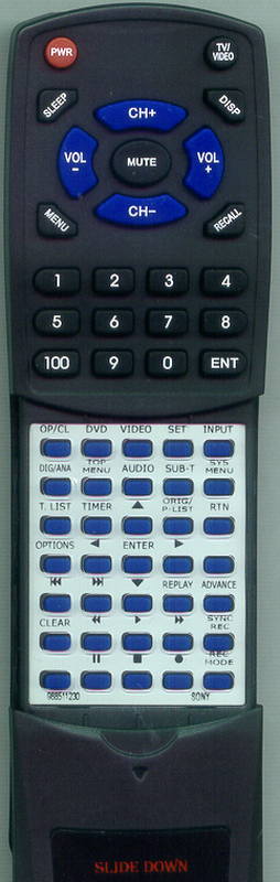 Sony Remocon-Assembly;Rmt-D241A - 9-885-112-30