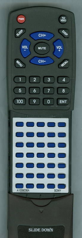 Sony Rm-702 Remote Control A - A-1009-036-A