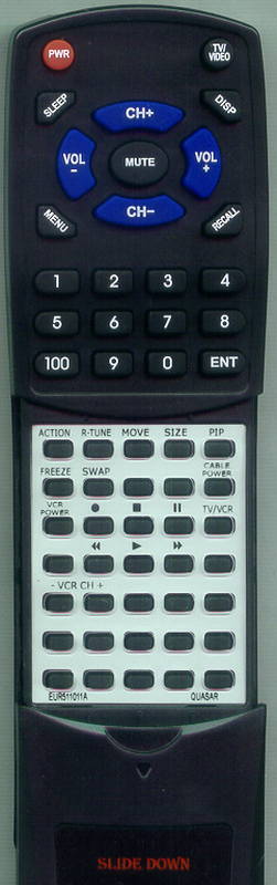 Panasonic Remote Control (Sp3229V) - EUR511011A