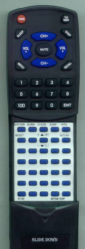 Sony Rm-Y135 Remote Control - 1-473-748-21