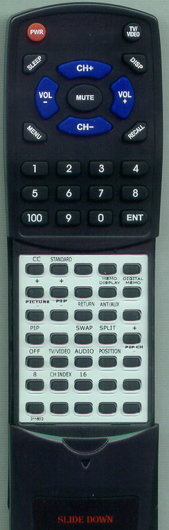 Sony Rm-114A Remote Control - 1-693-156-21