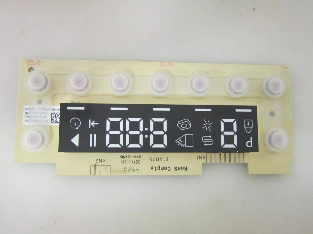 Blomberg Dishwasher D1 Display Card - 1741130200