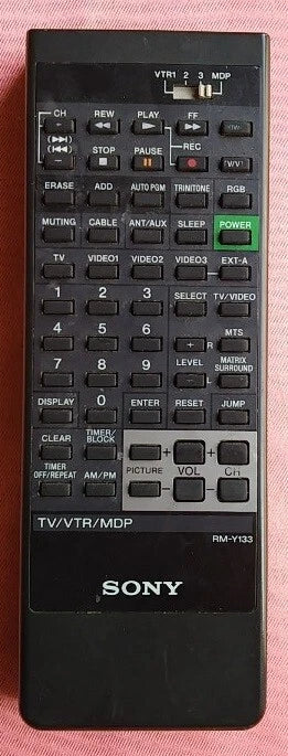 Sony Remote Control - RMY133