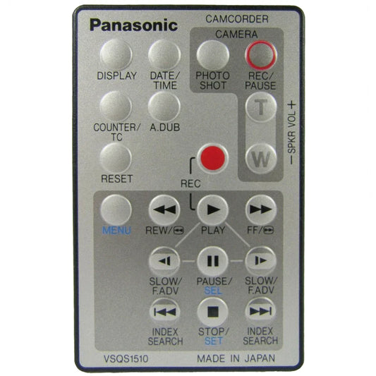 Panasonic Remote Control (Pvdv710D) - VSQS1510
