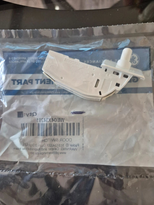 GE Part# WE04X34281 Door Switch - Genuine OEM