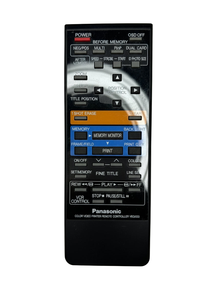 Panasonic Remote Control (Agep80P) - VEQ1523