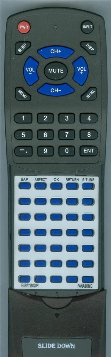 Panasonic Remote - EUR7726020R