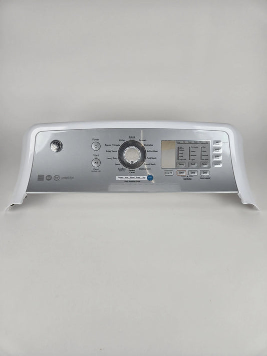 GE Washer Control Panel Assembly (Grey, White) - WH42X28267