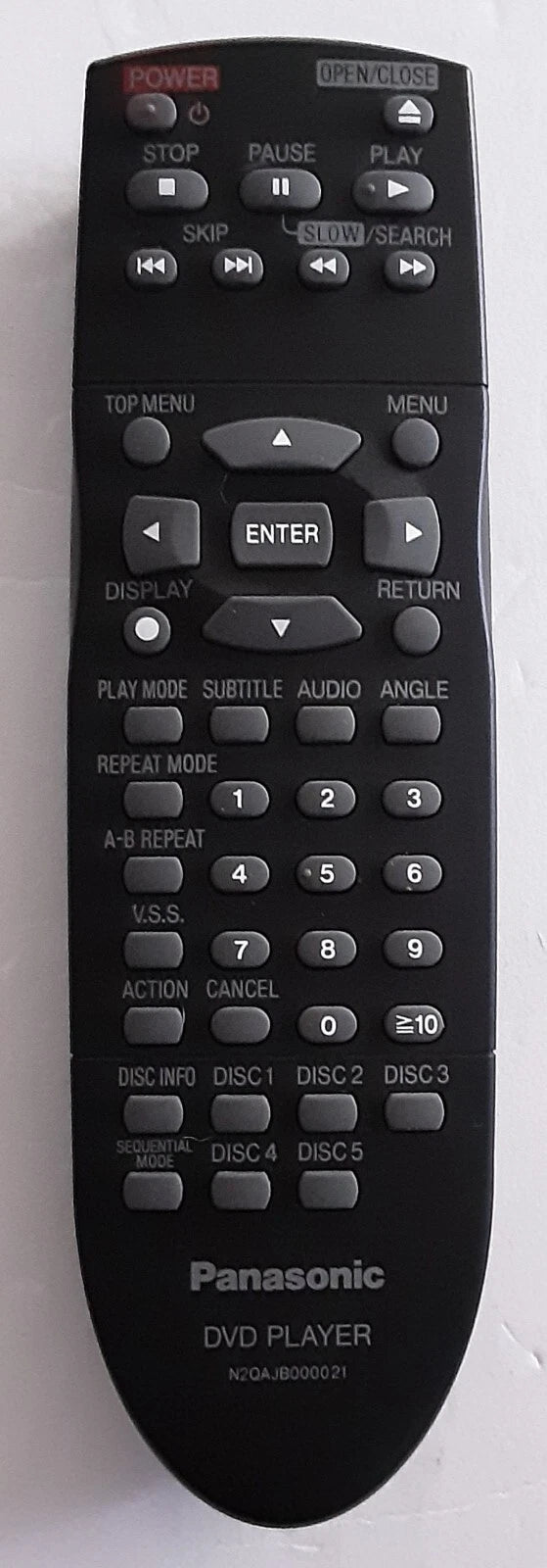 Panasonic Remote - N2QAJB000021