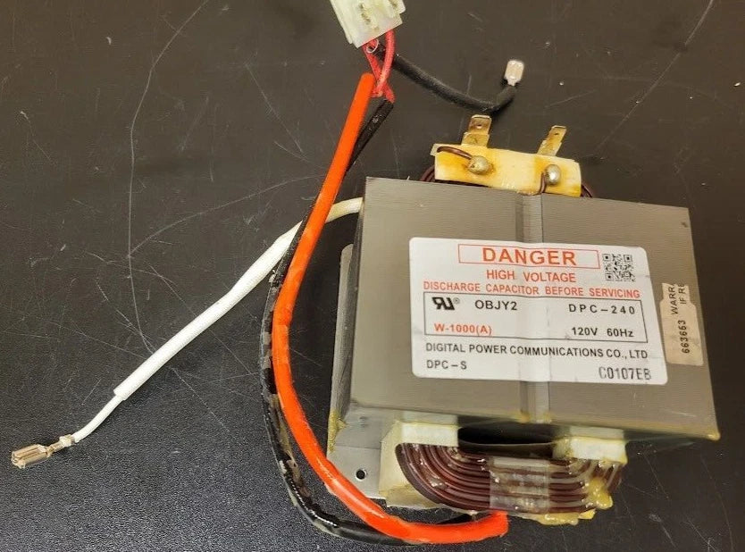 Whirlpool Part# W11628655 High Voltage Transformer - Genuine OEM