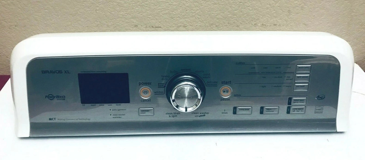 Maytag Washing Machine User Interface Control Panel MVWX655DW1