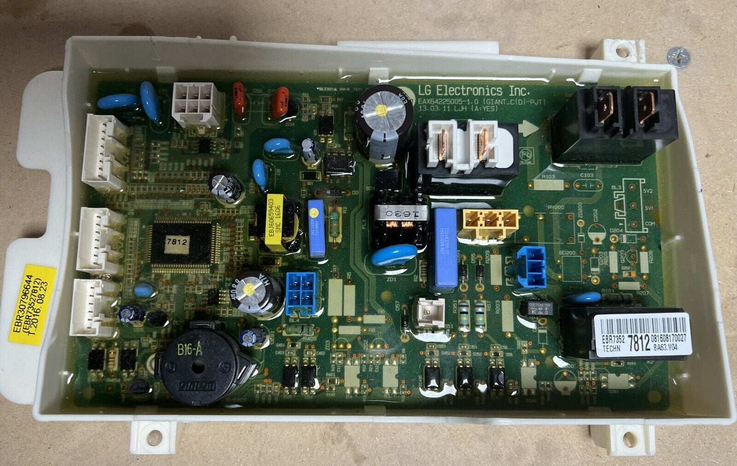 LG Part# EBR73527812 Electronic Control Board - Genuine OEM