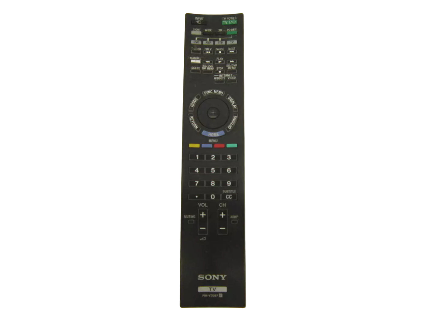 Sony Remote Control (Rm-Yd067) - 1-489-469-11