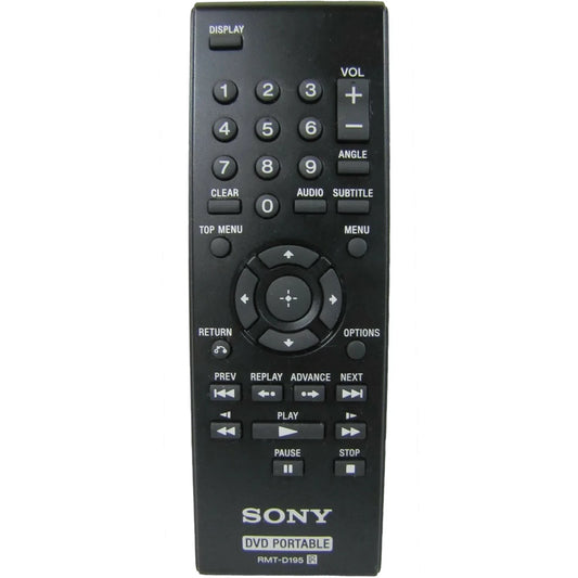 Sony Remote Control Rmtd195 - 1-487-884-11