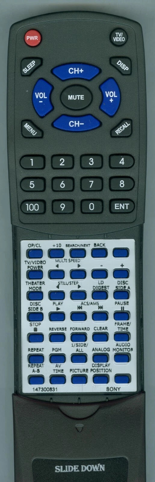 Sony Rmt-M37A, Remote Control - 1-473-008-31