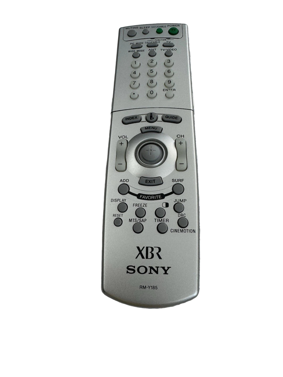 Sony Rm-Y185 Remote Control - RMY185