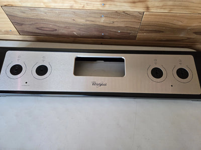 Whirlpool User Interface Control Board Overlay Panel W11251222