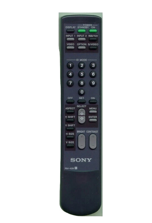 Sony Rm-42B, Remote Control - 1-476-545-11