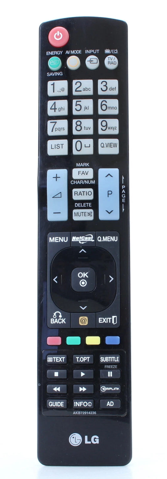 LG Remote Controller Assembly - AKB72914236