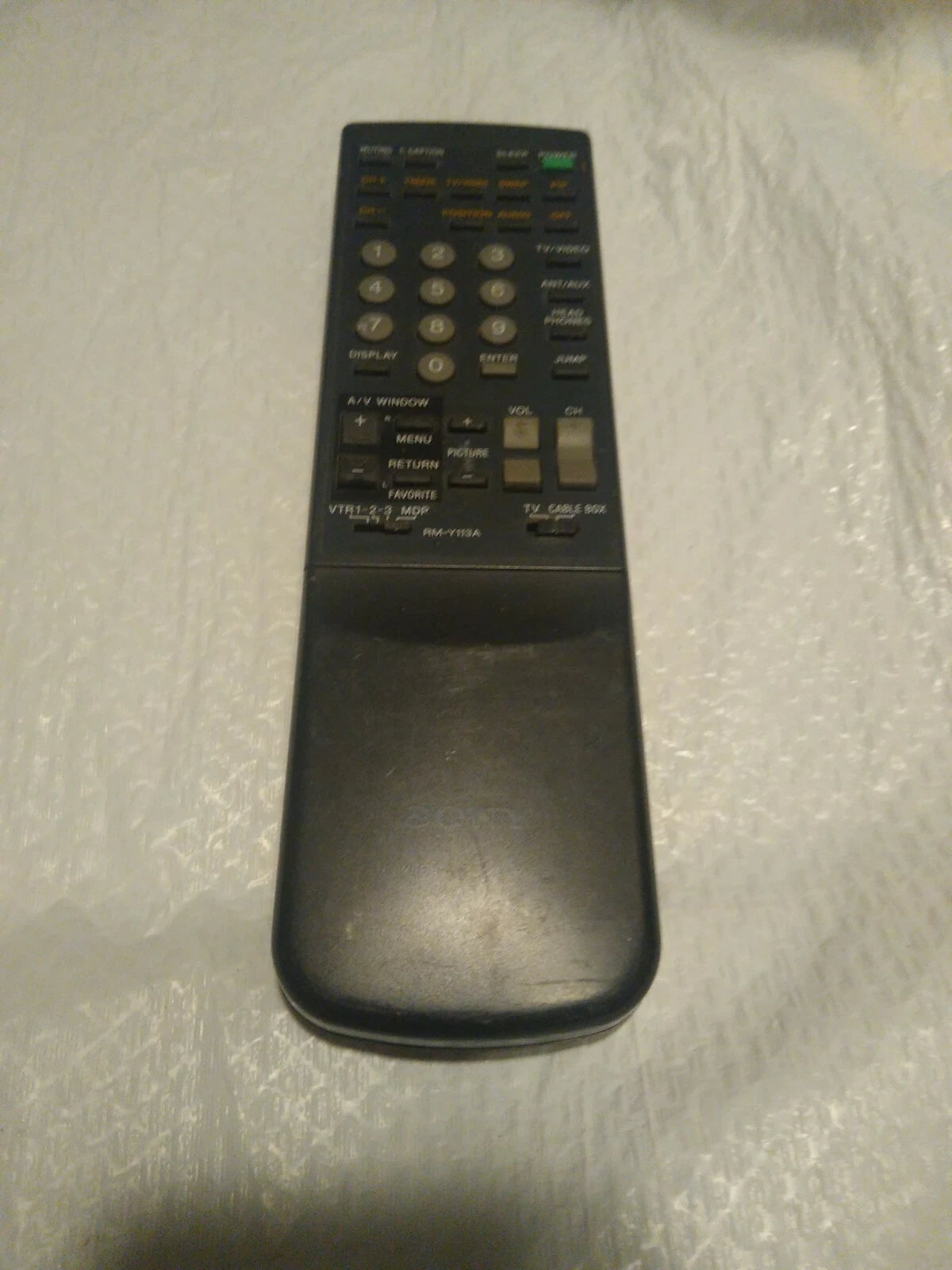 Sony Remote Control Rmy113A - RMY113A