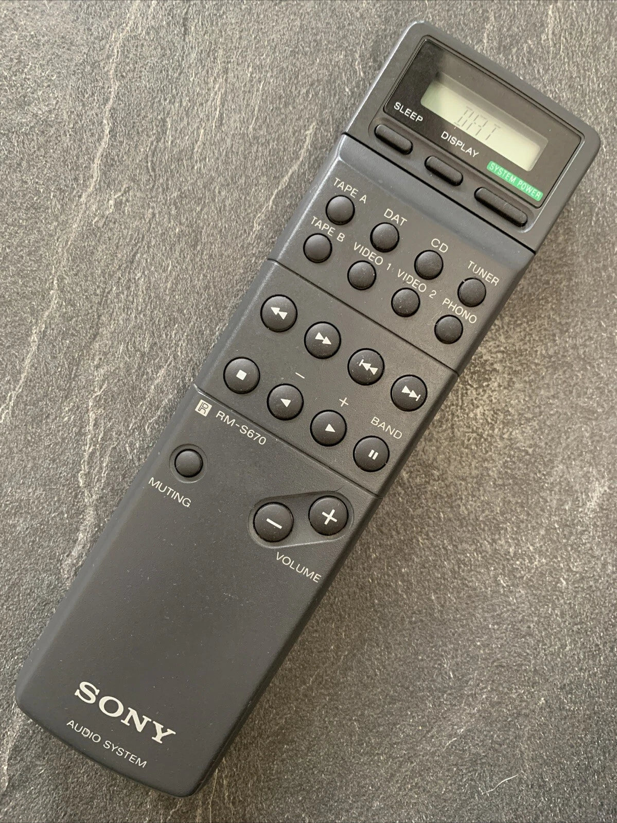 Sony Remote Control - RMS670