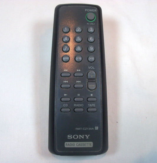 Sony Remote Control (Rmtz135A) - R-MTCZ-135-A