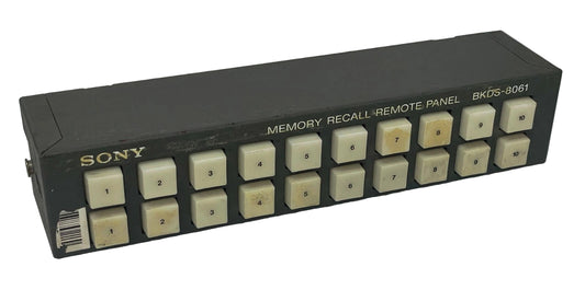 Sony Memory Recall Remote Pane - BKDS8061