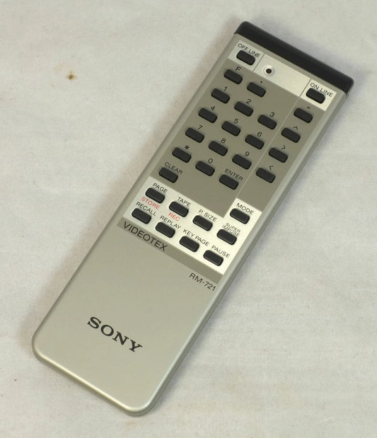 Sony Commander Assembly - RM721