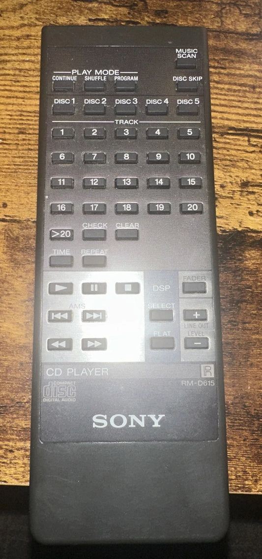 Sony Remote Control - RMD615