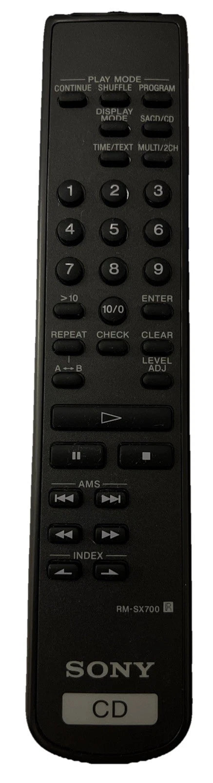 Sony Remote Control (Rm-Sx70 - 1-476-598-12