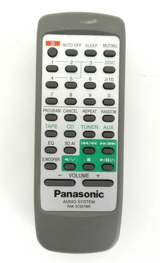Panasonic Remote - RAK-SC957W1K