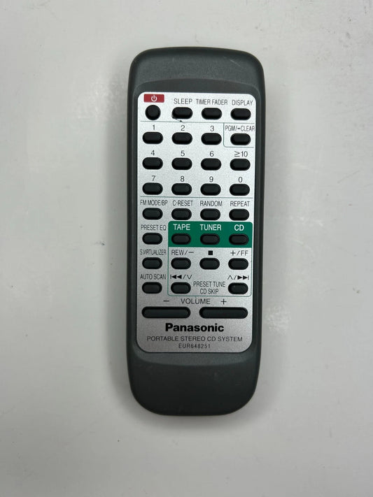 Panasonic Remote - EUR648251
