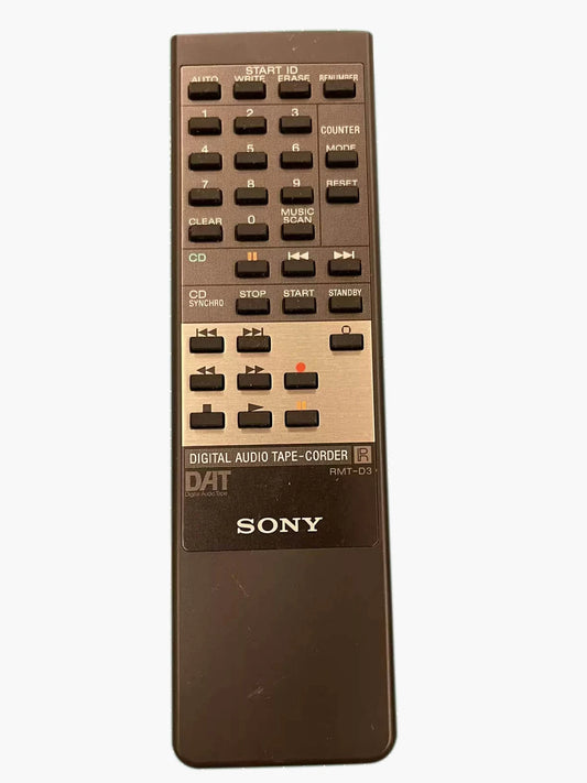 Sony Remote Control - RMTD3
