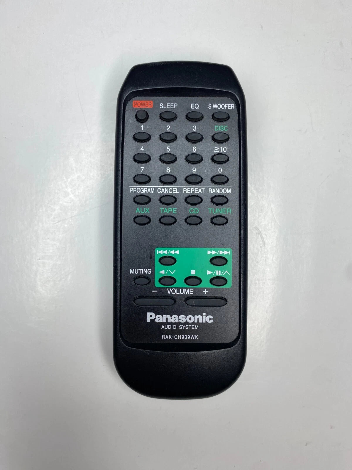 Panasonic Remote - RAK-CH939WK