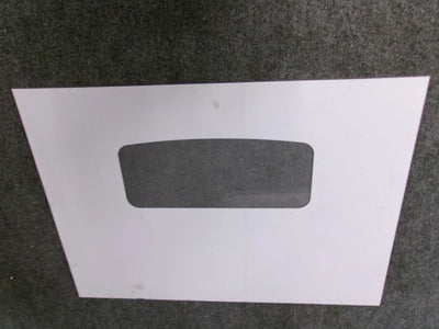GE Part# WB56T10189 Outer Door Glass (OEM) White