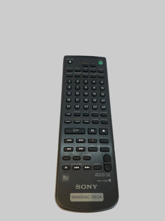 Sony Remote Control - RMD19M