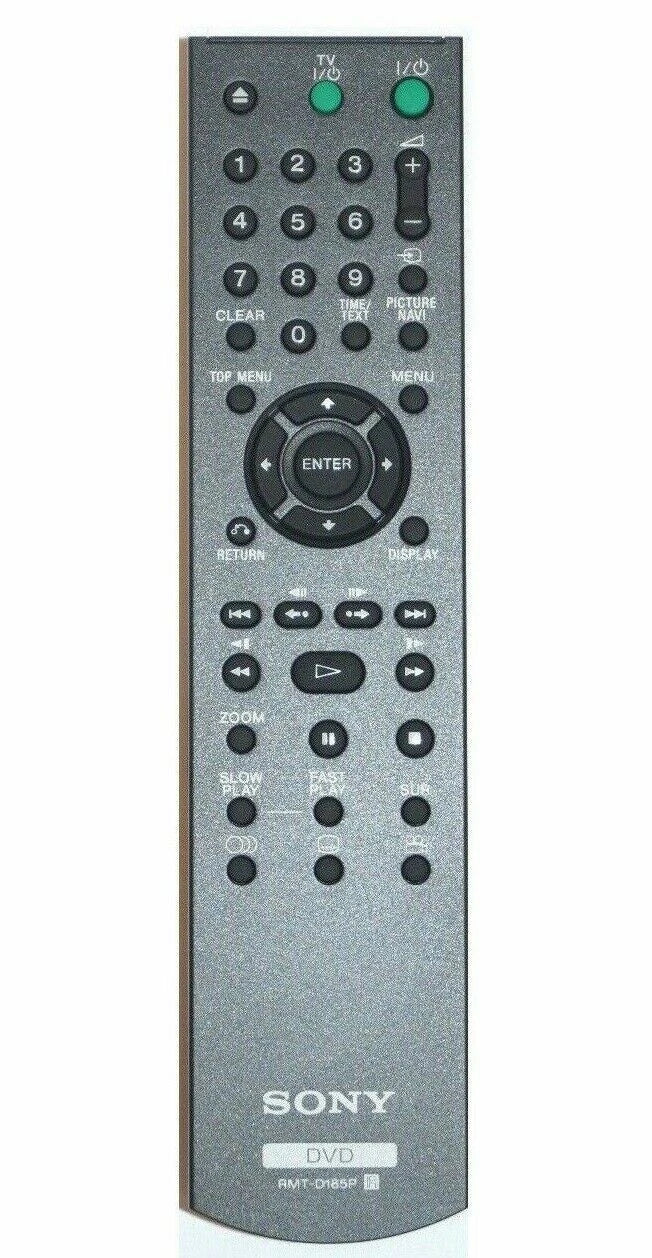 Sony Remote Control (Rmt-D18 - 1-480-636-11