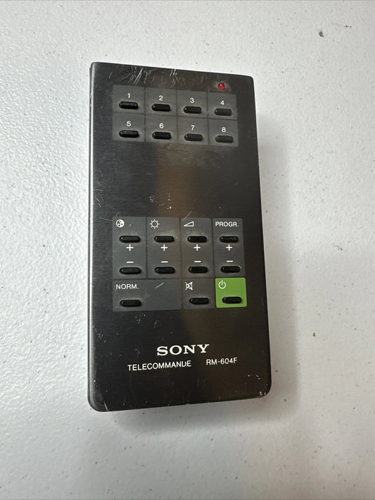 Sony Remote Control Assembly - RM604