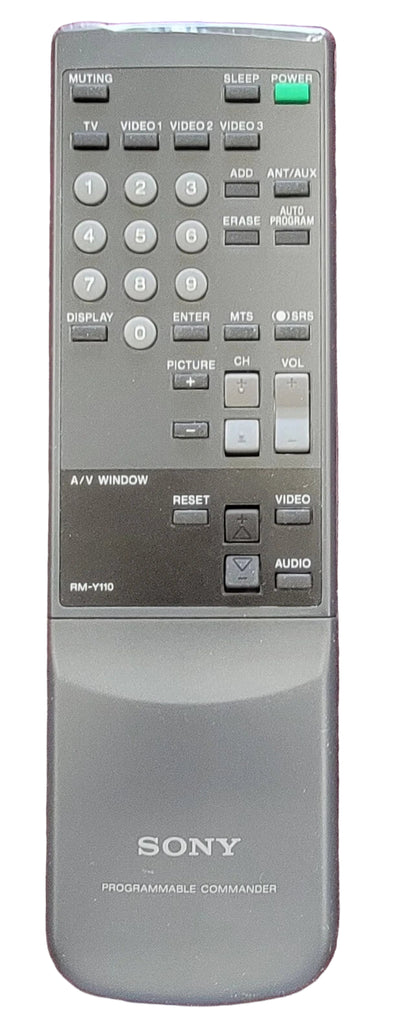 Sony Rm-Y110, Remote Control - 1-465-769-11