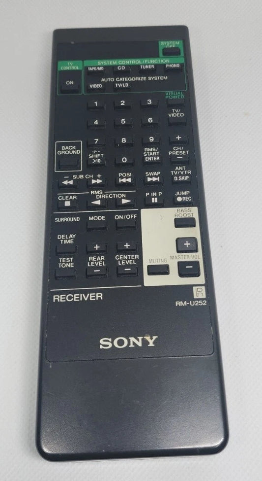 Sony Remote Control - RMU252