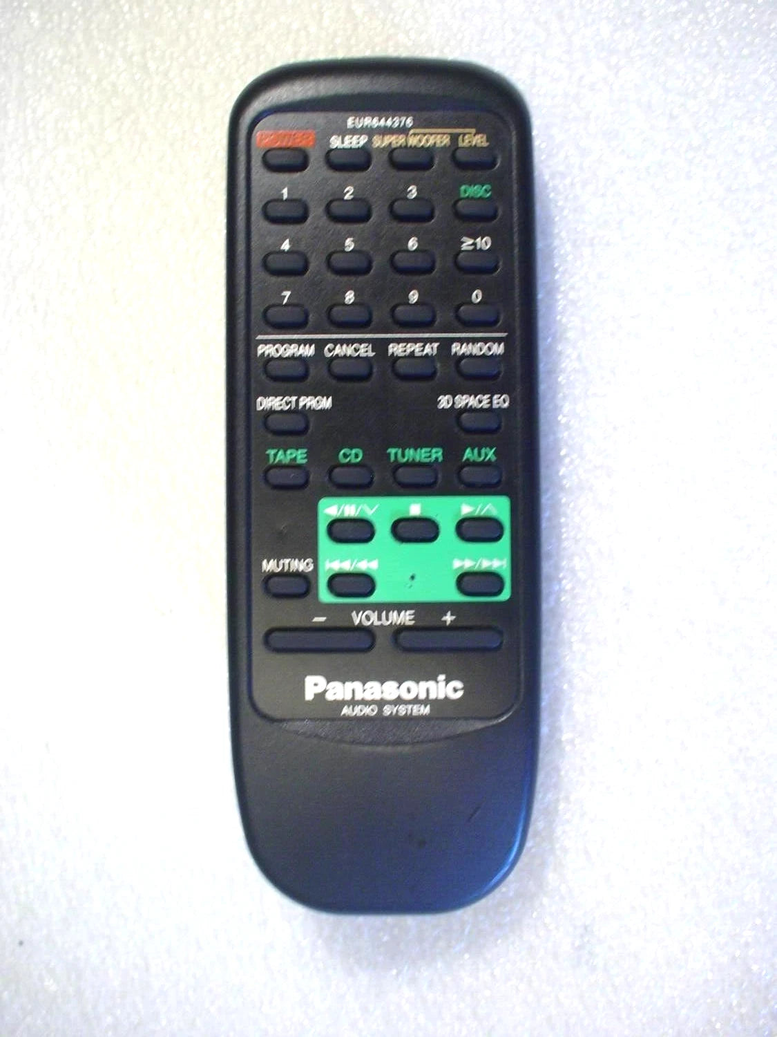 Panasonic Remote Control - EUR644376