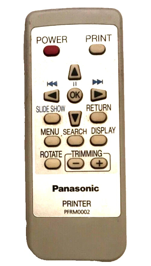Panasonic Remote - PFRM0002