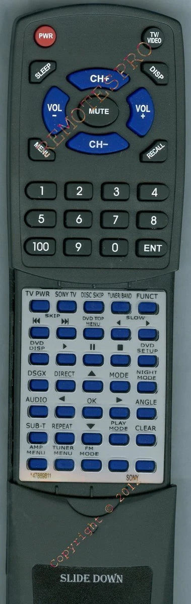 Sony Control Standard (Rm-Sp3 - 1-478-698-11