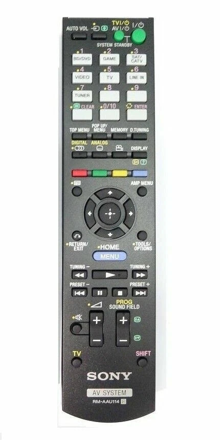 Sony Remote Control (Rm-Aau114) - 1-489-413-11