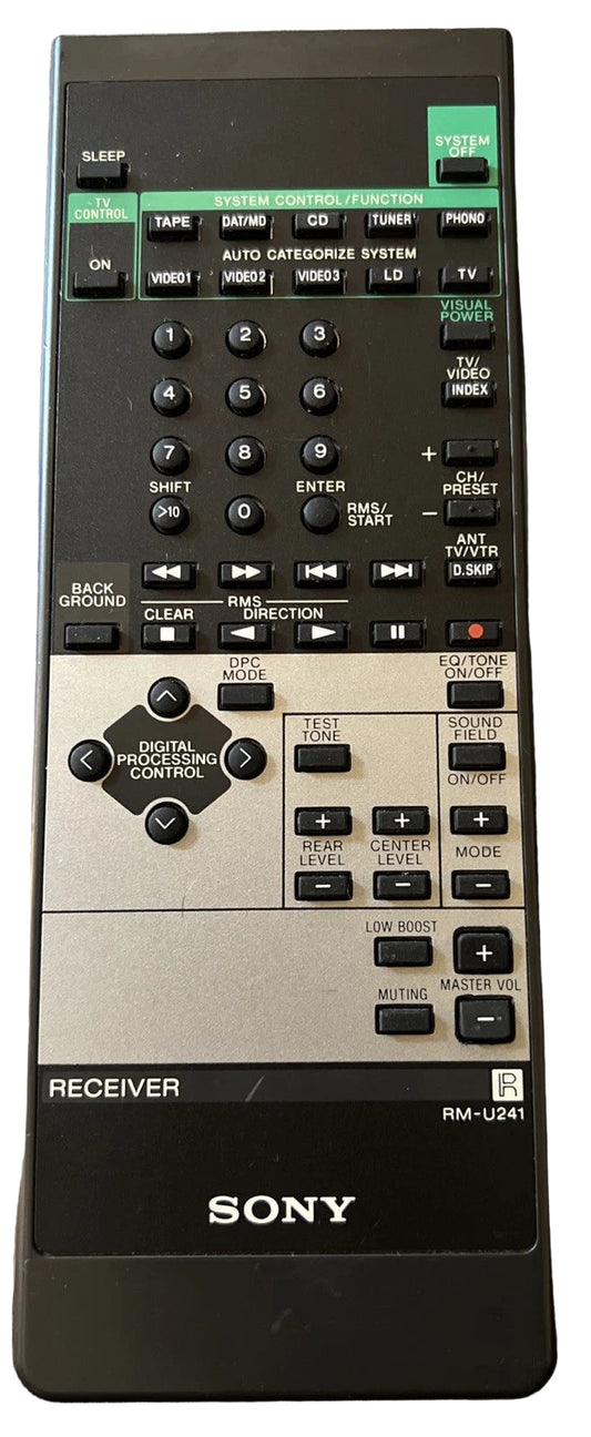 Sony Rmu241 Remote - 1-467-637-11