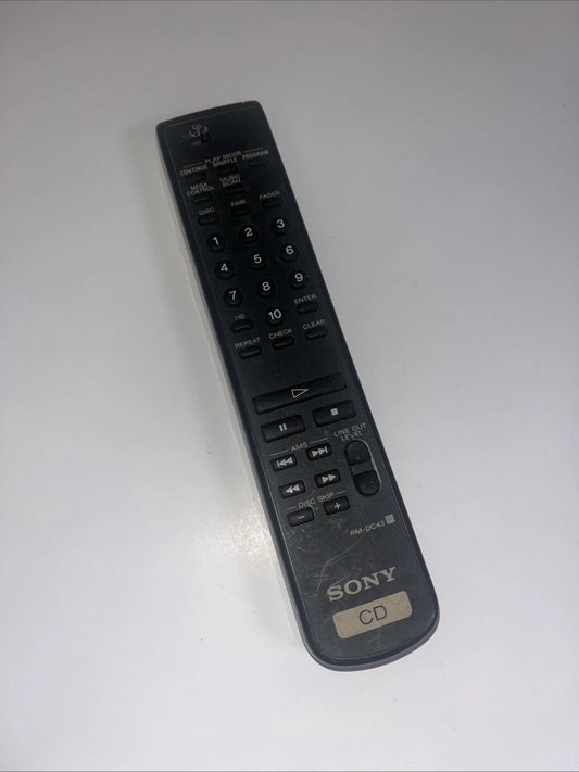 Sony Remote Control - RMDC43