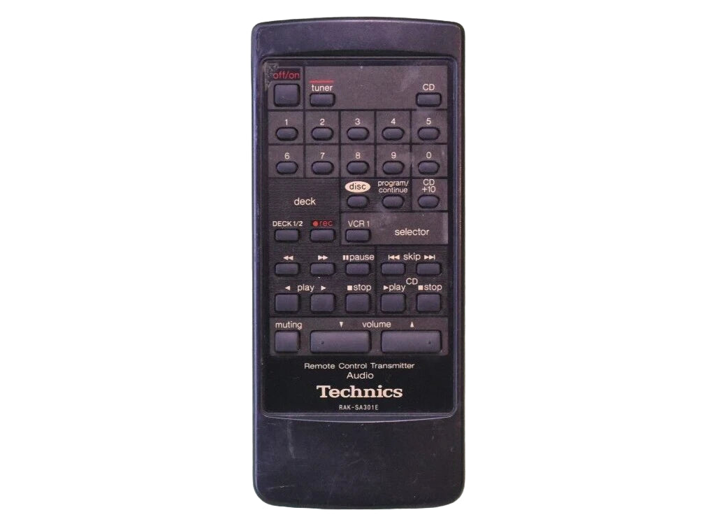 Panasonic Remote Control - RAK-SA301E