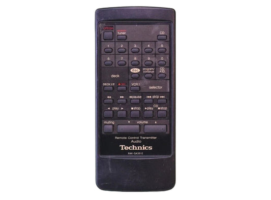 Panasonic Remote Control - RAK-SA301E