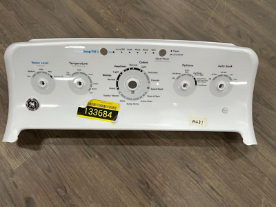 GE Button Control Panel Overlay (White) WH22X28844