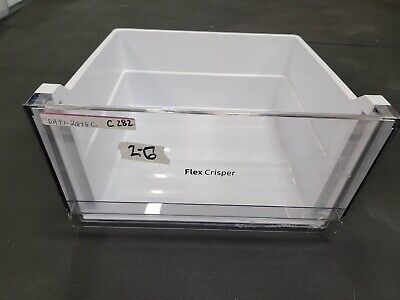 Samsung Part# DA97-21878B Vegetable Crisper Case Assembly (Lower) - Genuine OEM